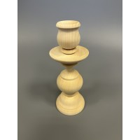 Деревянная заготовка "Подсвечник" 19.5 см